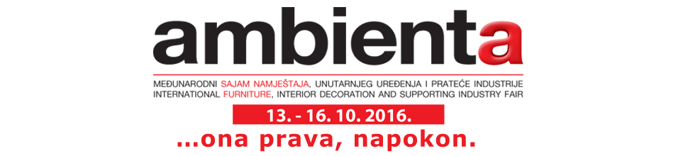 Ambienta, 43. međunarodni sajam namještaja od 13. do 16. 10. na Velesajmu